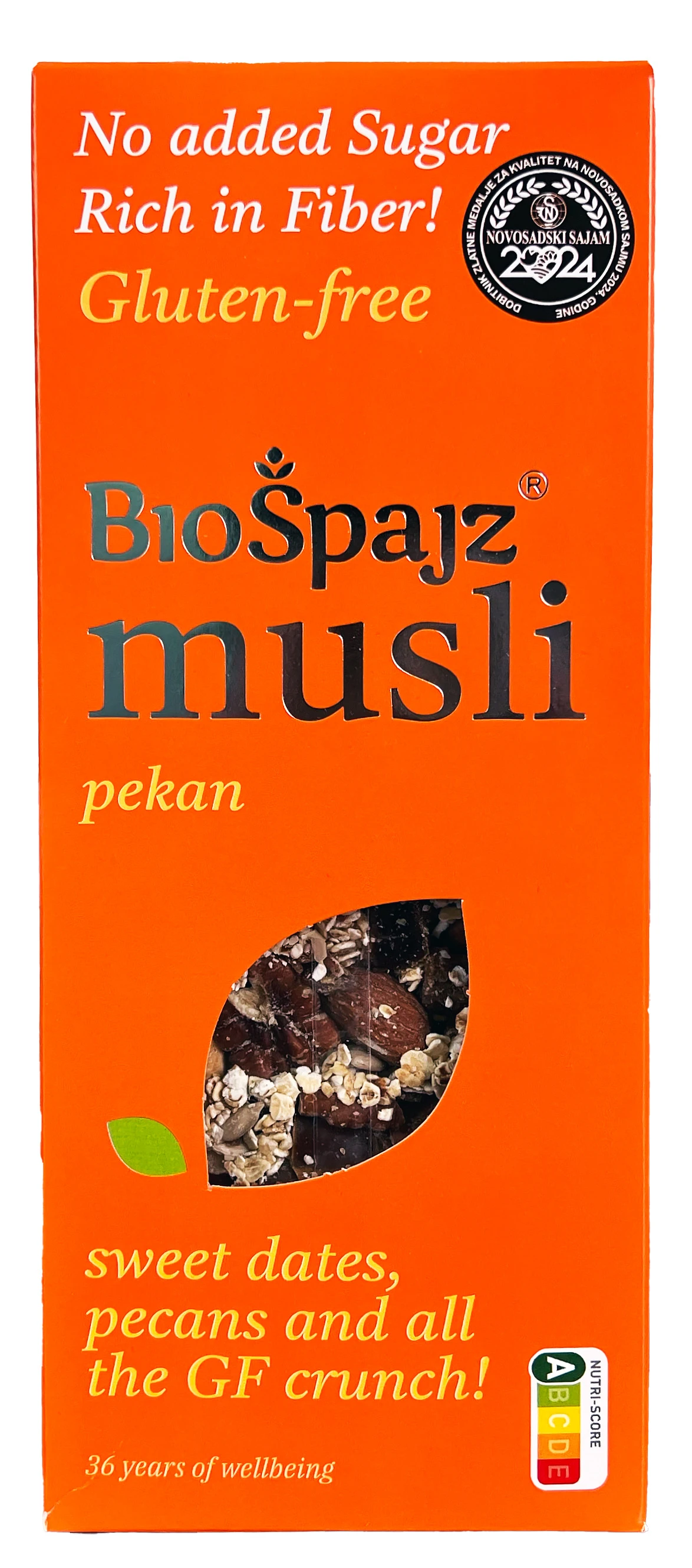 Musli urma & pekan bezglutenski 400 g Bio Špajz